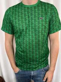 T-shirt Lacoste Verde Padrão