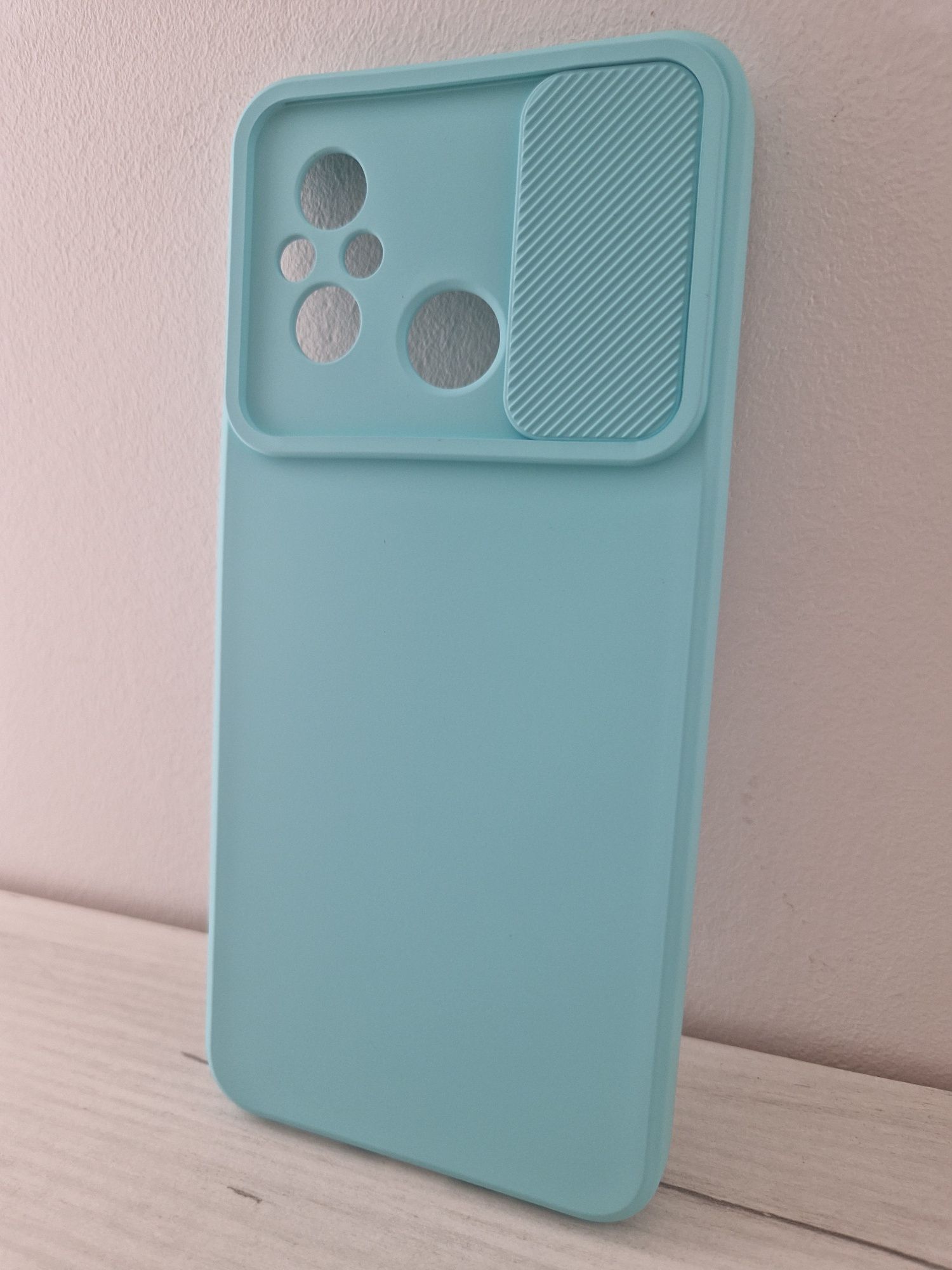 Camshield Soft do Xiaomi Redmi 12C/11A Miętowy