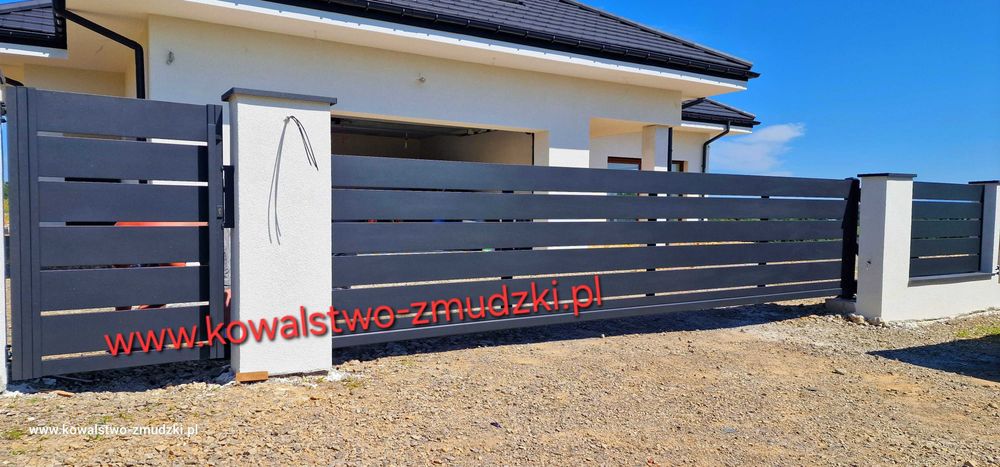 Ogrodzenie nowoczesne balustrady brama na wymiar kowalstwo