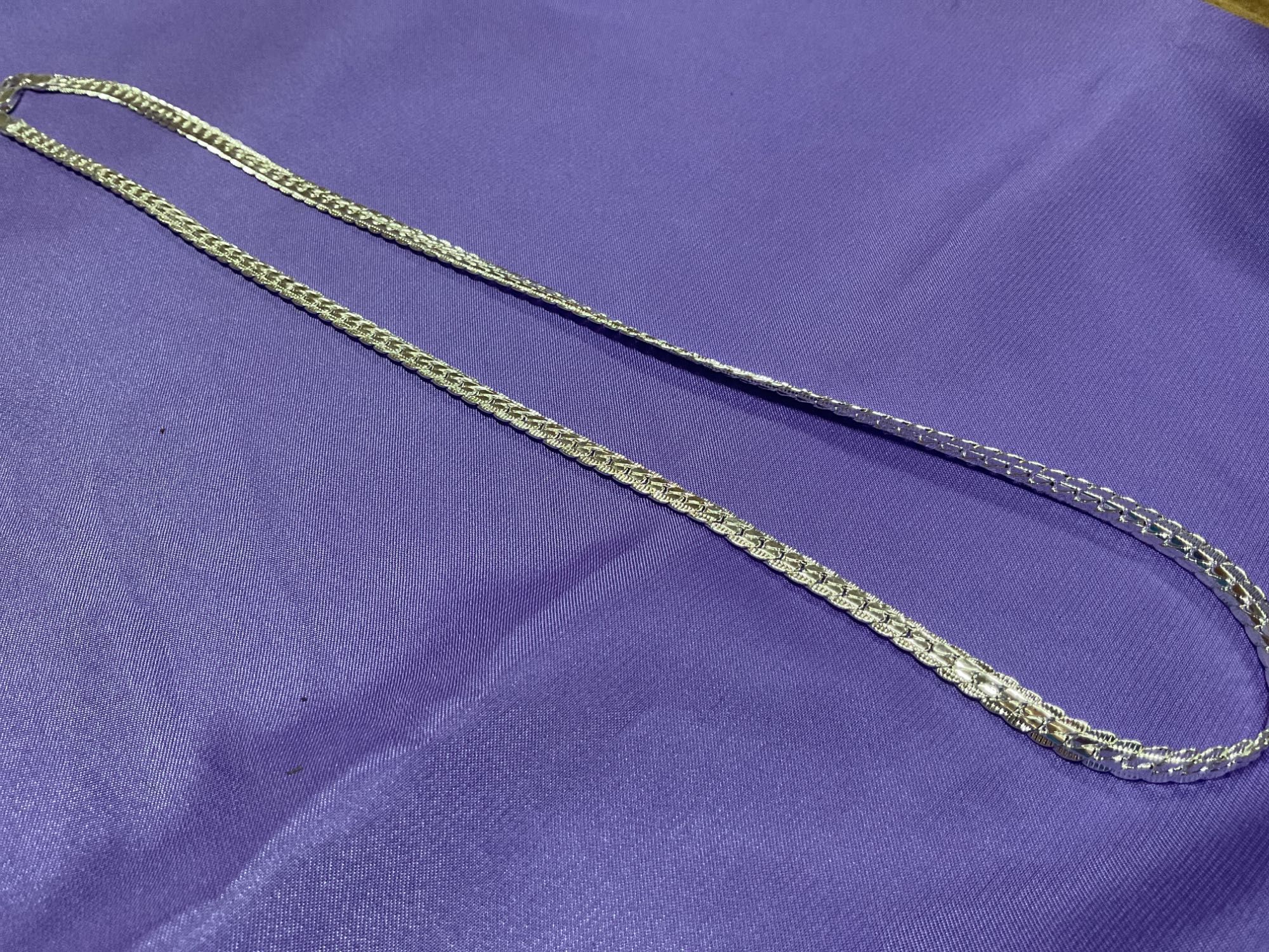 Colar prata 925 com 54 cm
