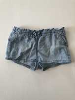 Szorty spodenki jeansowe 104 jasnoniebieskie