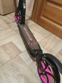 Самокат best scooter черно розовый