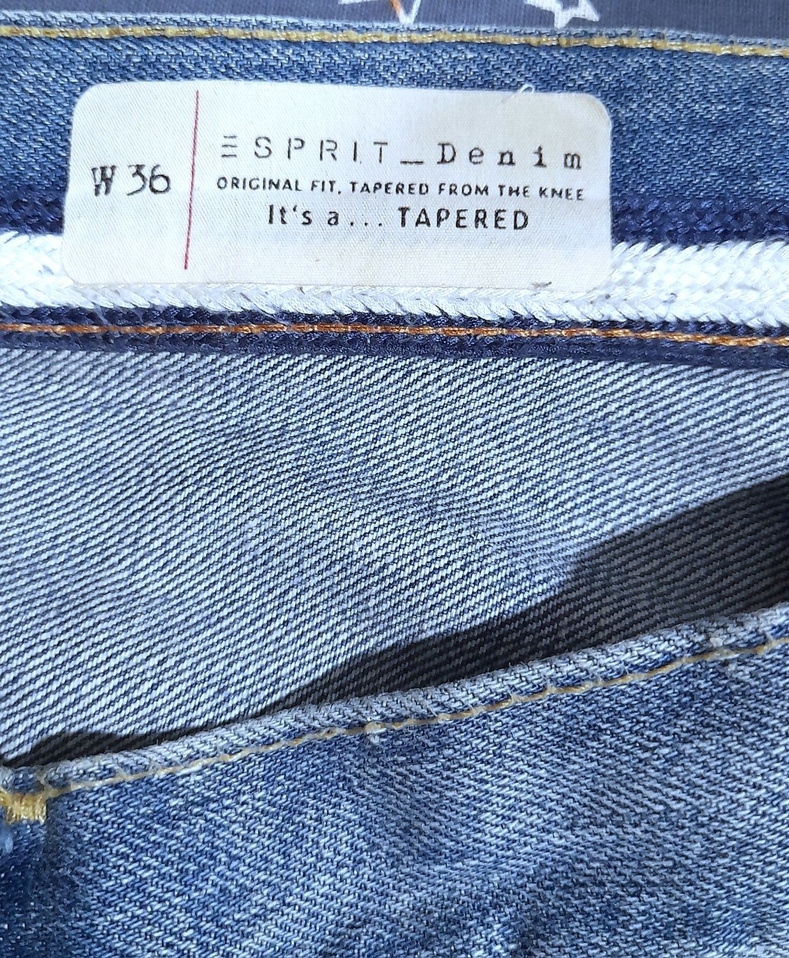 Классические Мужские джинсовые шорты. ESPRIT  Denim