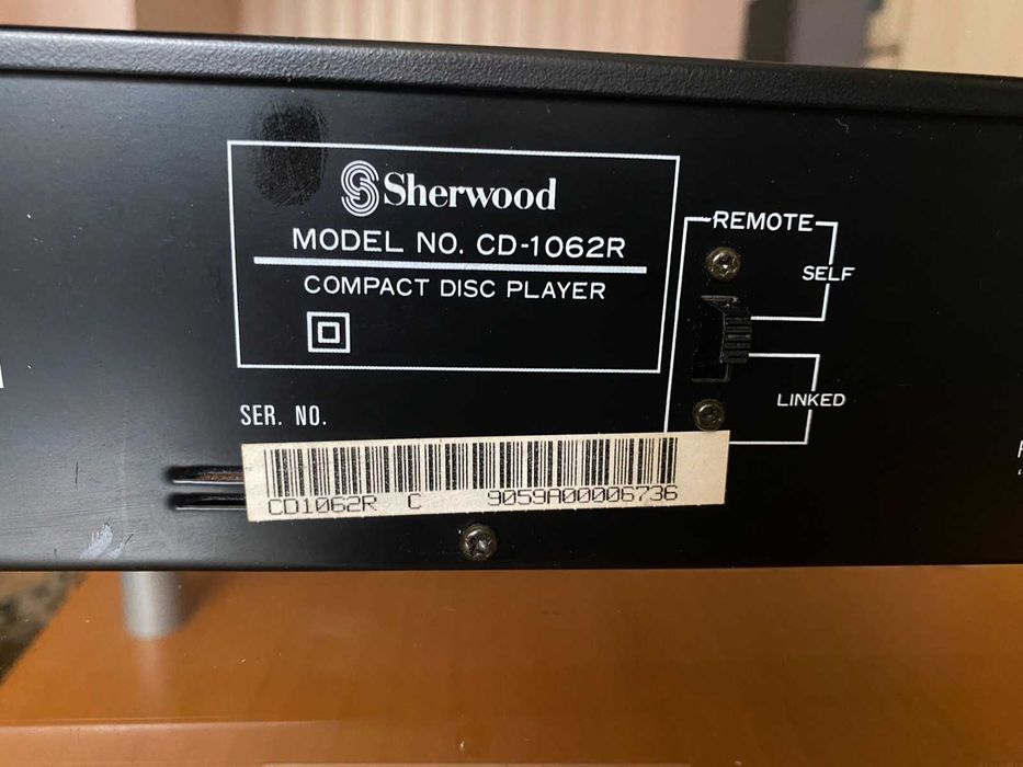 CD плеер sherwood cd-1062r