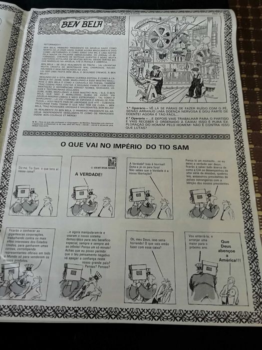 O Mariola - Quinzenário Nº 0 , 1 e 2 - Abril 1976 - Victor Péon