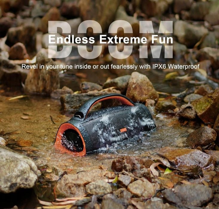 DOSS Extreme Boom Plus Głośnik Bluetooth 100W PowerBank IP6
