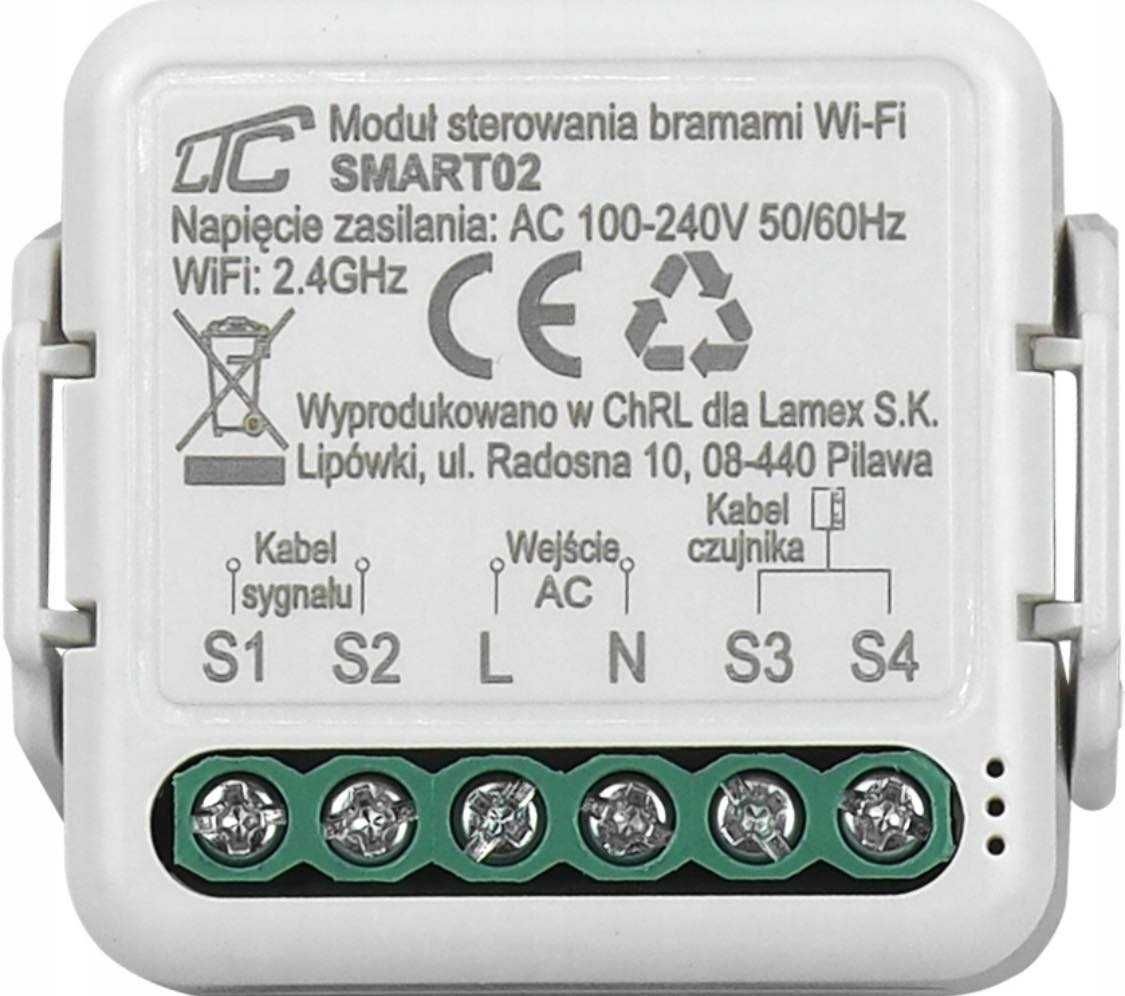 STEROWNIK MODUŁ wifi do bramy garażowej furtki itp otwieraj smartfonem