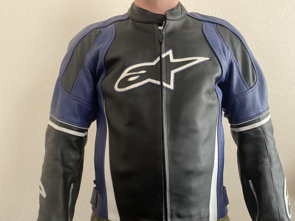 Мотокуртка Alpinestars кожа огигинал