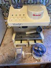 Máquina de café manual, com moinho