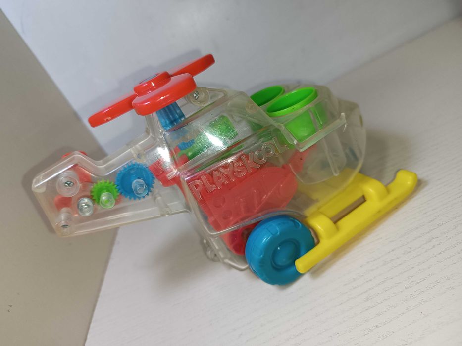 Вінтажна іграшка Вертоліт від Playskool 1988 рік, США, оригінал
