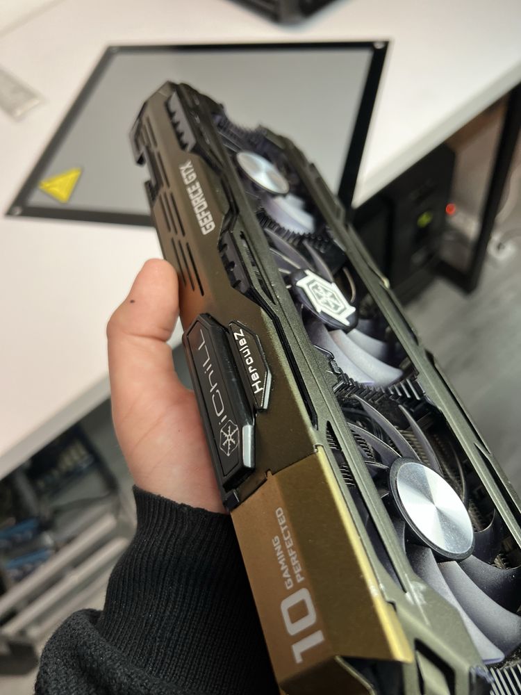 Inno3D GTX 1070 Ti 8GB iChiLL ігрова відеокарта, гарантія 3 місяці