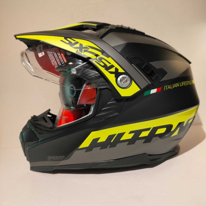 Capacete CGM Dual-sport trail adv mota novo