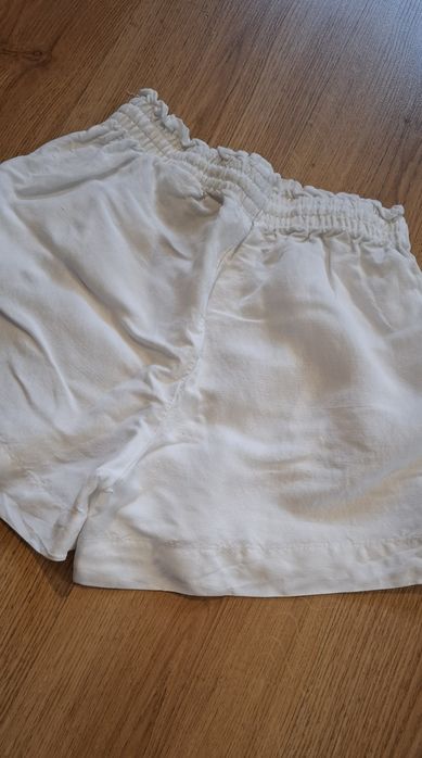 Spodenki białe H&M rozmiar XS 34