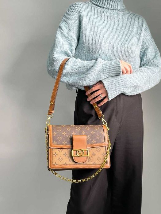 Сумка Louis Vuitton Dauphine MM Bag (Оплата при отриманні)