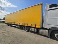 Krone Mega full opcja / BDE hydrauliczne  / 4 sztuki / 7 desek do przewozu opon / dach zwijany w dwie strony  podnoszona oś / 3 wysokści dachu