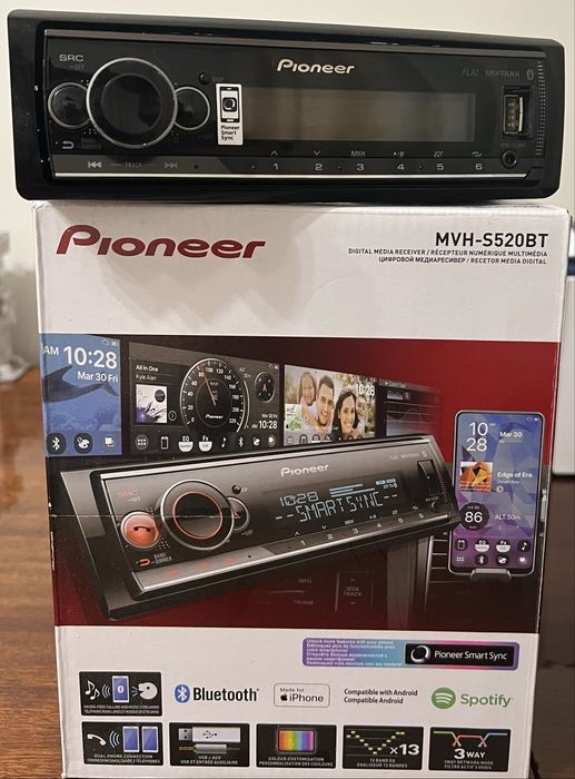 Автомагнитола Pioneer MVH-S520BT