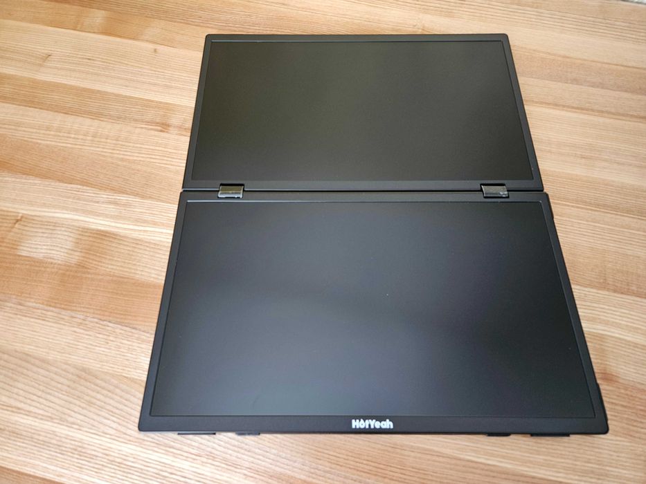 Портативный монитор HotYeah 15,6" с Двумя дисплеями FHD|IPS|USB C|HDMI