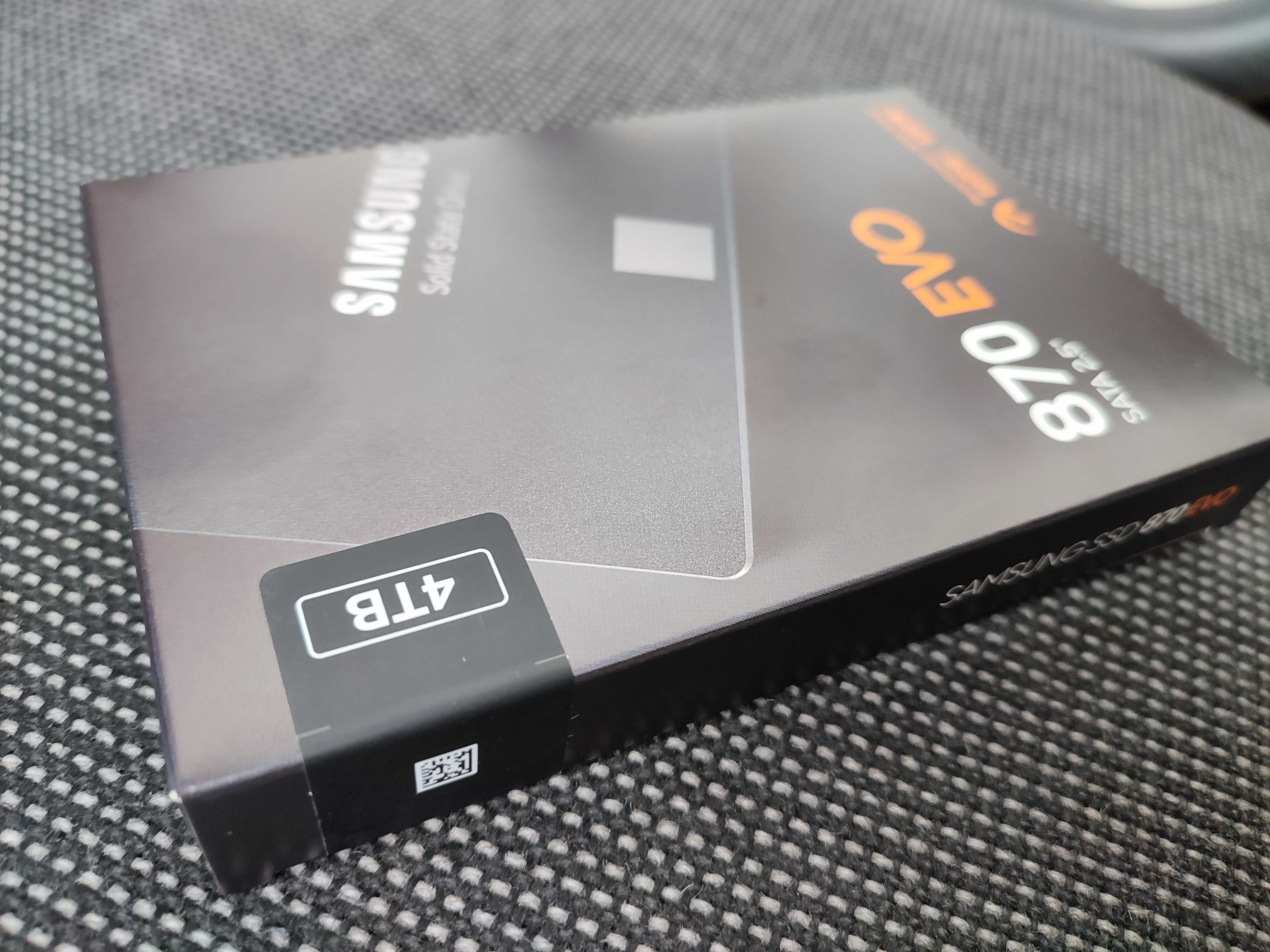 Samsung 870 EVO 4TB. Dysk SSD 2,5''. Made in Korea. Fabrycznie nowy.