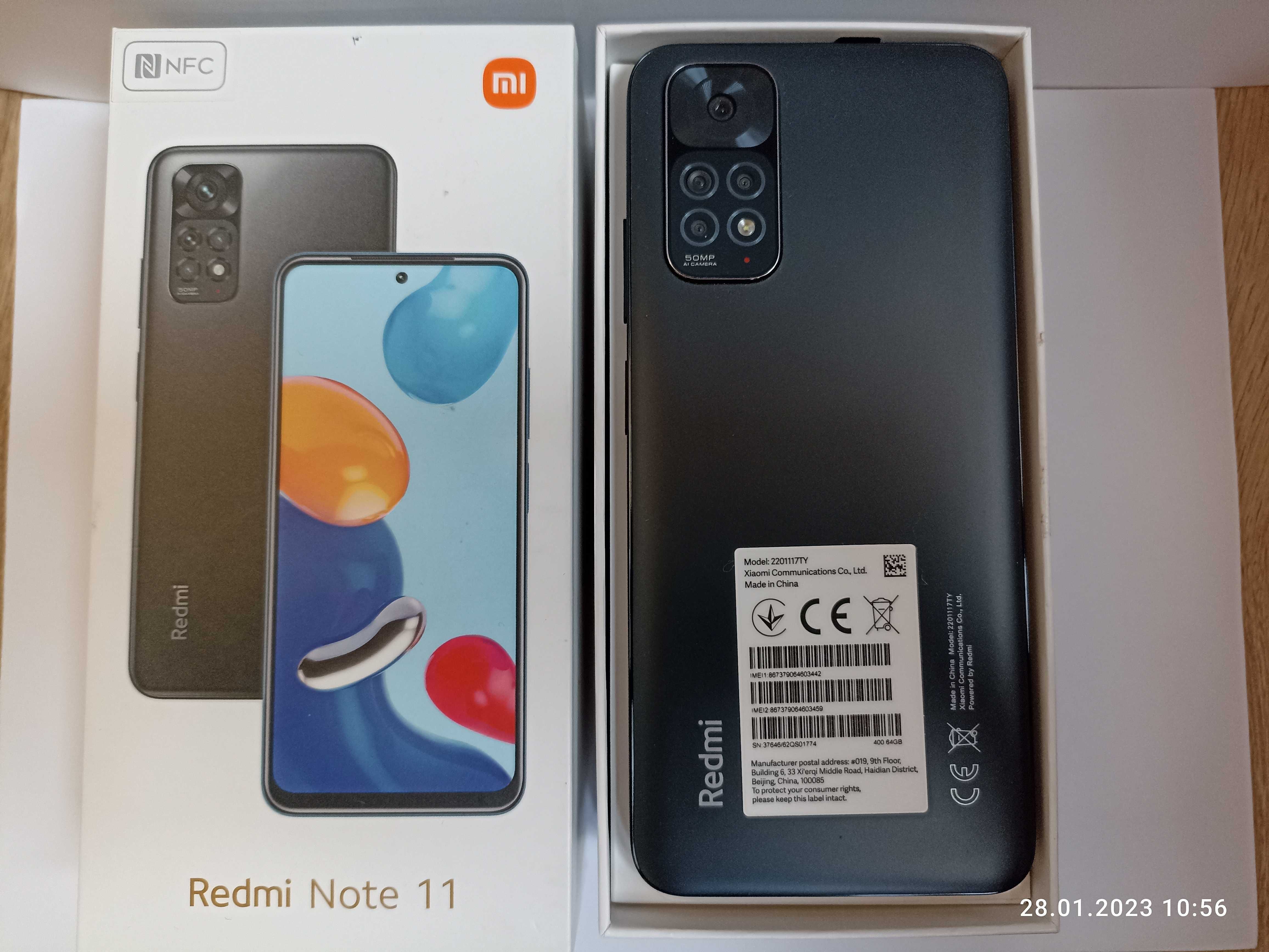 Xiaomi redmi note 11 NFC 5/64