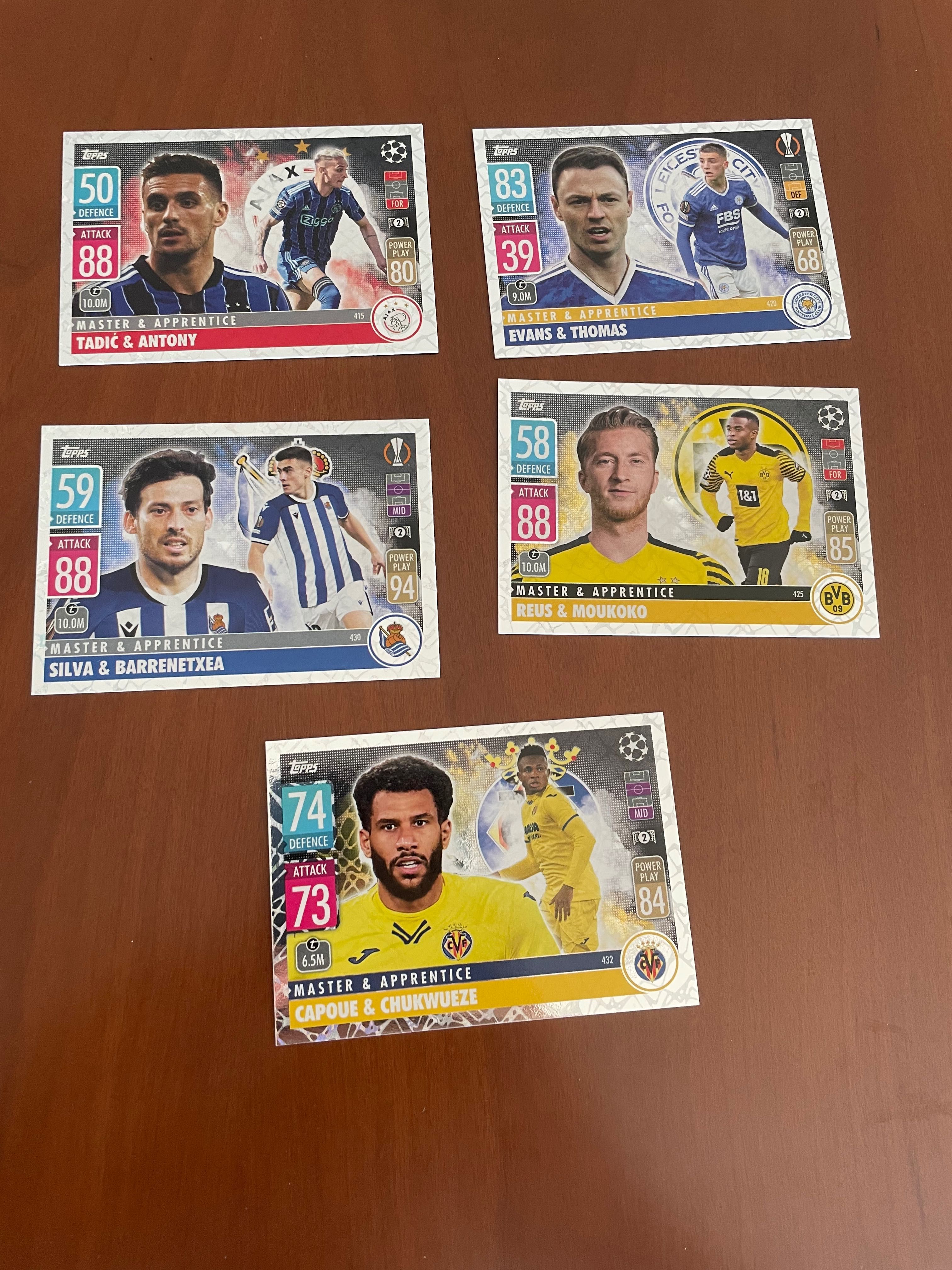 Coleção Match Attax 21/22