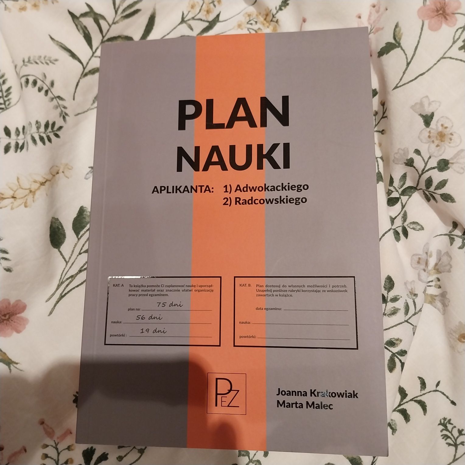 Plan nauki aplikanta