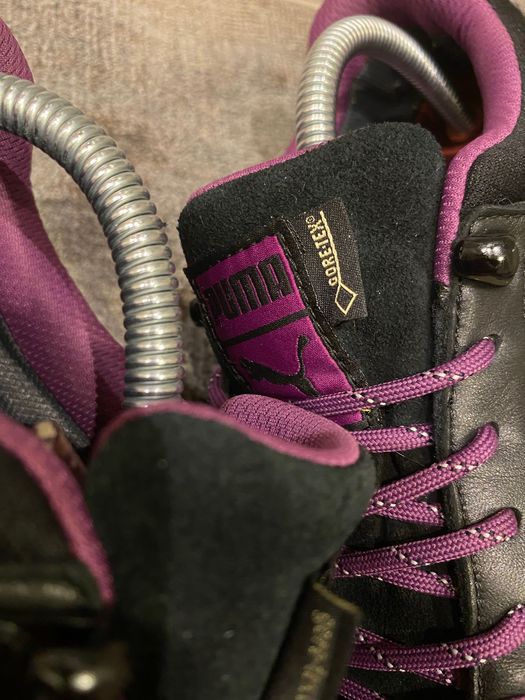 Puma 40 r 26 cm Stepper Gore-Tex sportowe buty adidasy zamszowe czarne