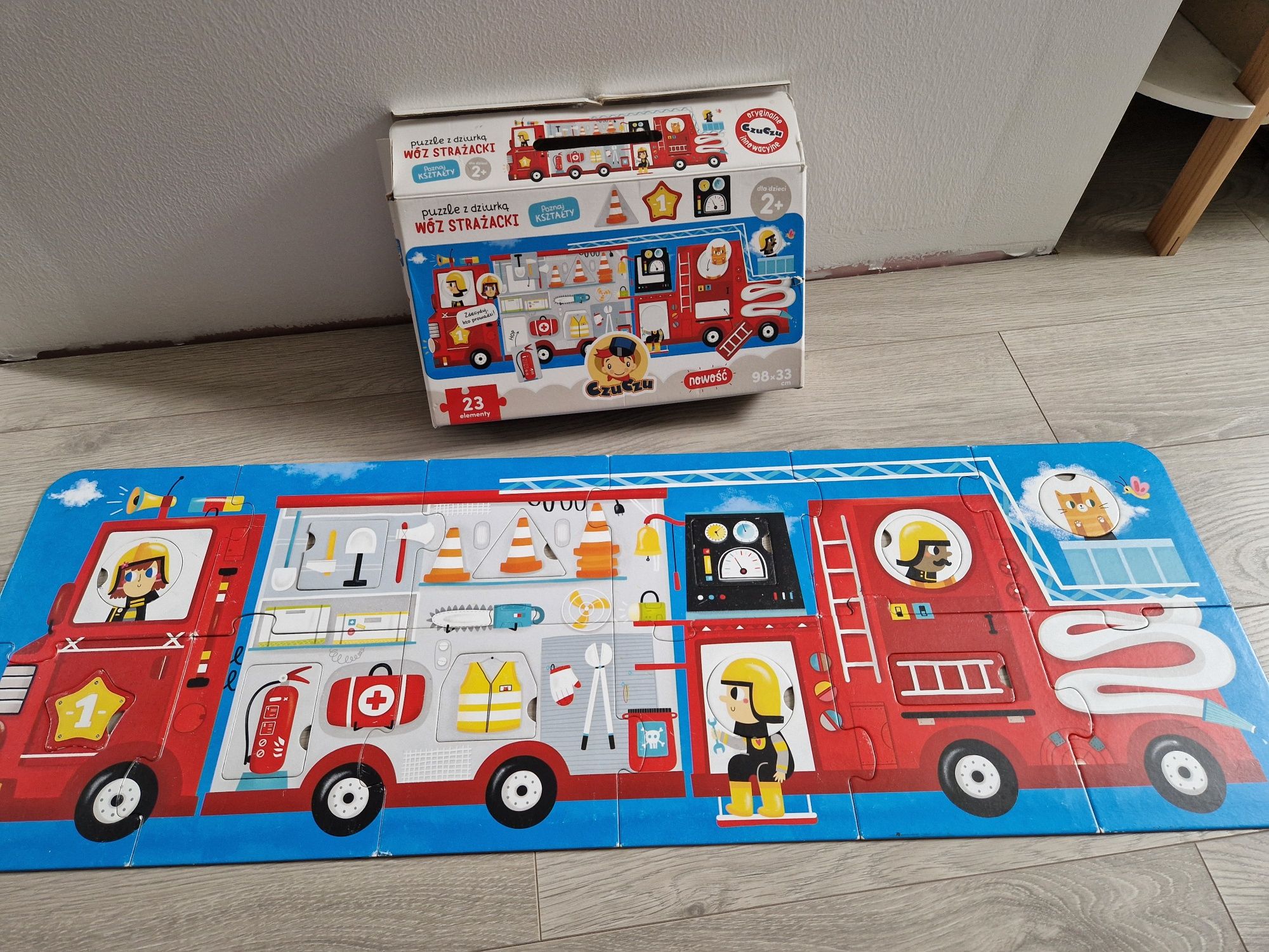 Czuczu Wóz strażacki 2+ puzzle