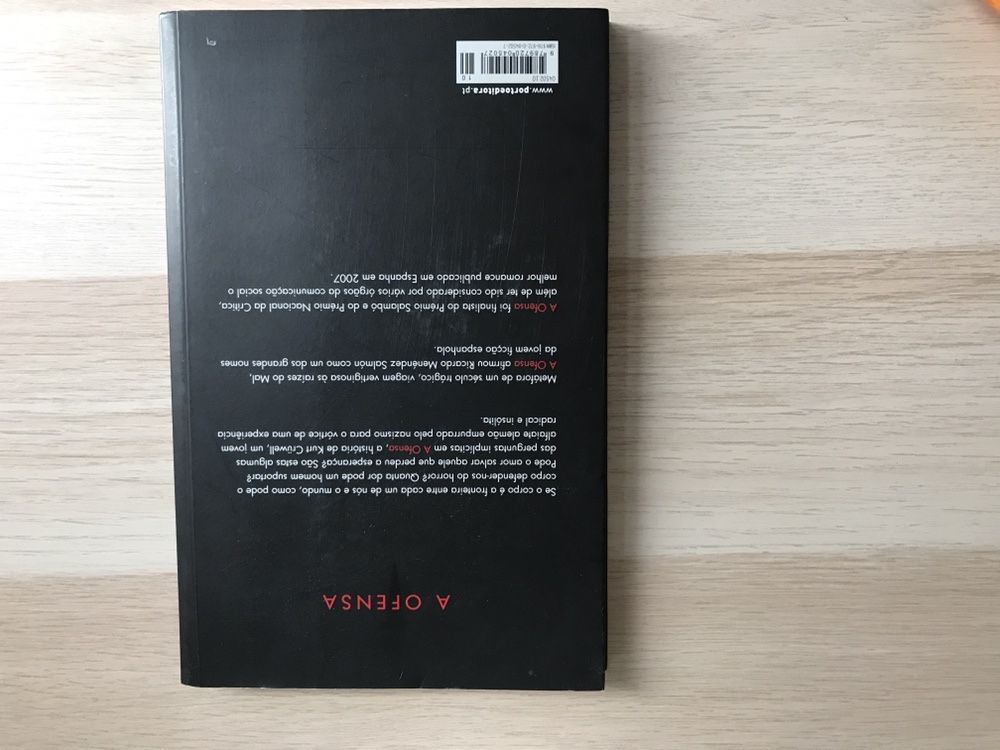 Livro A Ofensa - Ricardo Meméndez Salmón
