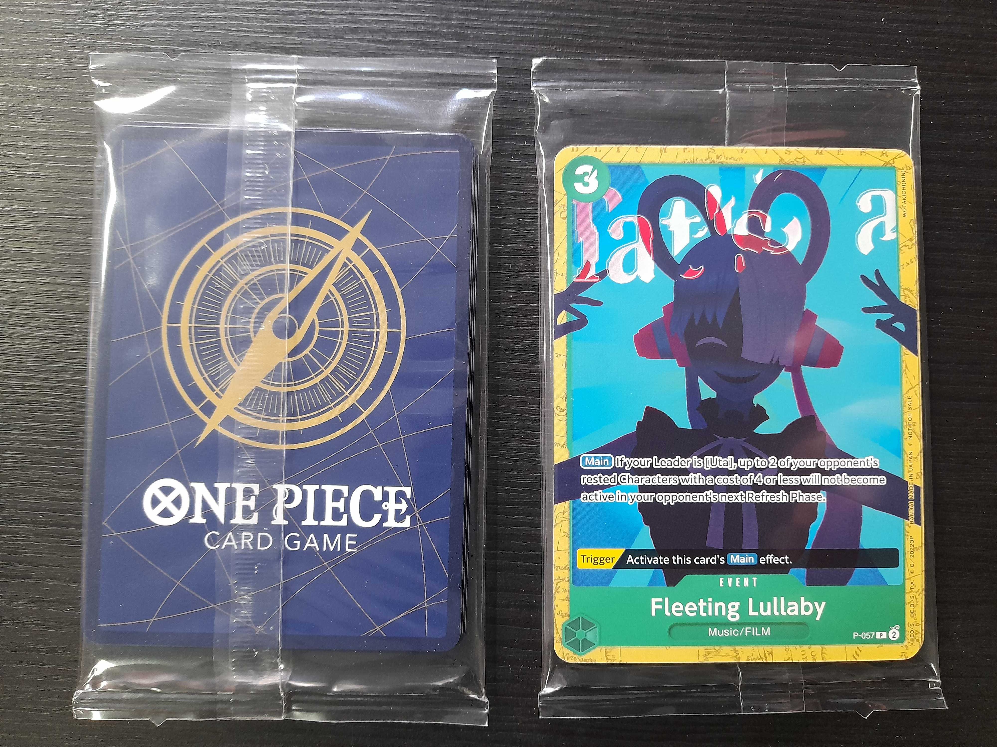 One Piece card game Uta Deck Battle Packs