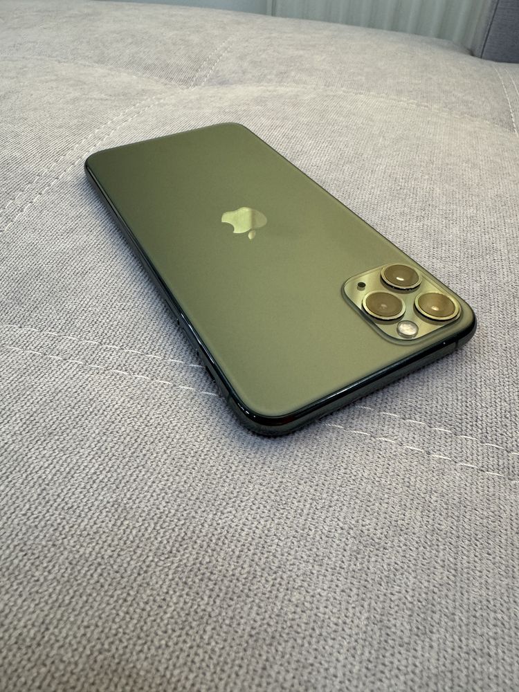 iPhone 11 Pro Max, Midnight Green, 64Gb, 100%