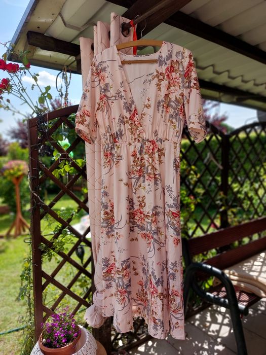 Sukienka długa zwiewna Shein L