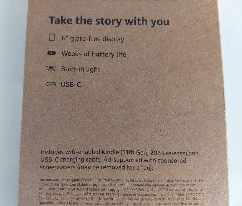 Amazon Kindle 2024 11 Gen 16 GB новий