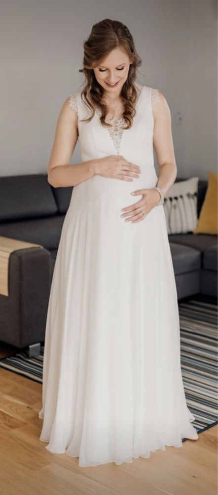 Suknia ślubna Rina Cossack ciążowa