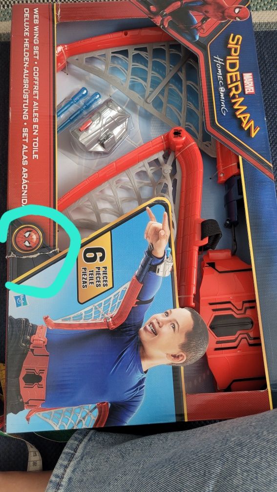 Spider-man Pajęcze skrzydła