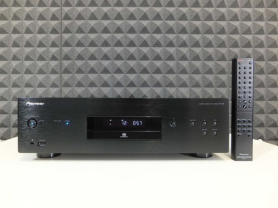 Pioneer PD-50 – audiofilski odtwarzacz CD/SACD z wbudowanym DAC
