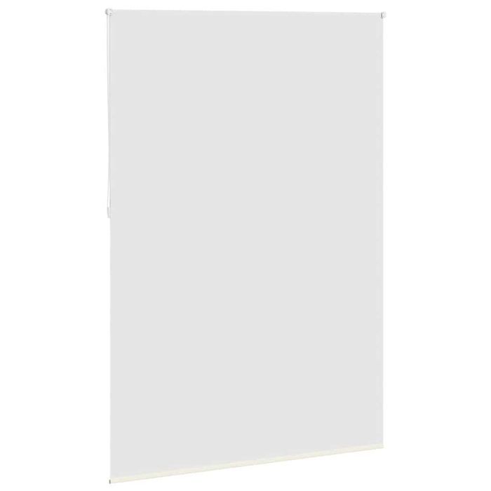 Roleta Okienna Zaciemniająca Ciemna Biel 160 X 230 Cm