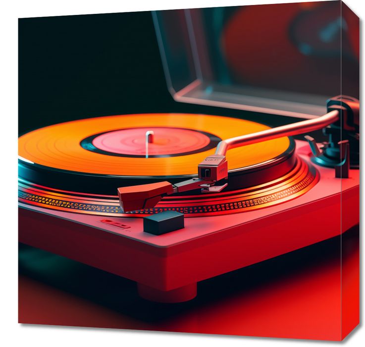 Obraz 50x50cm Retro Granie