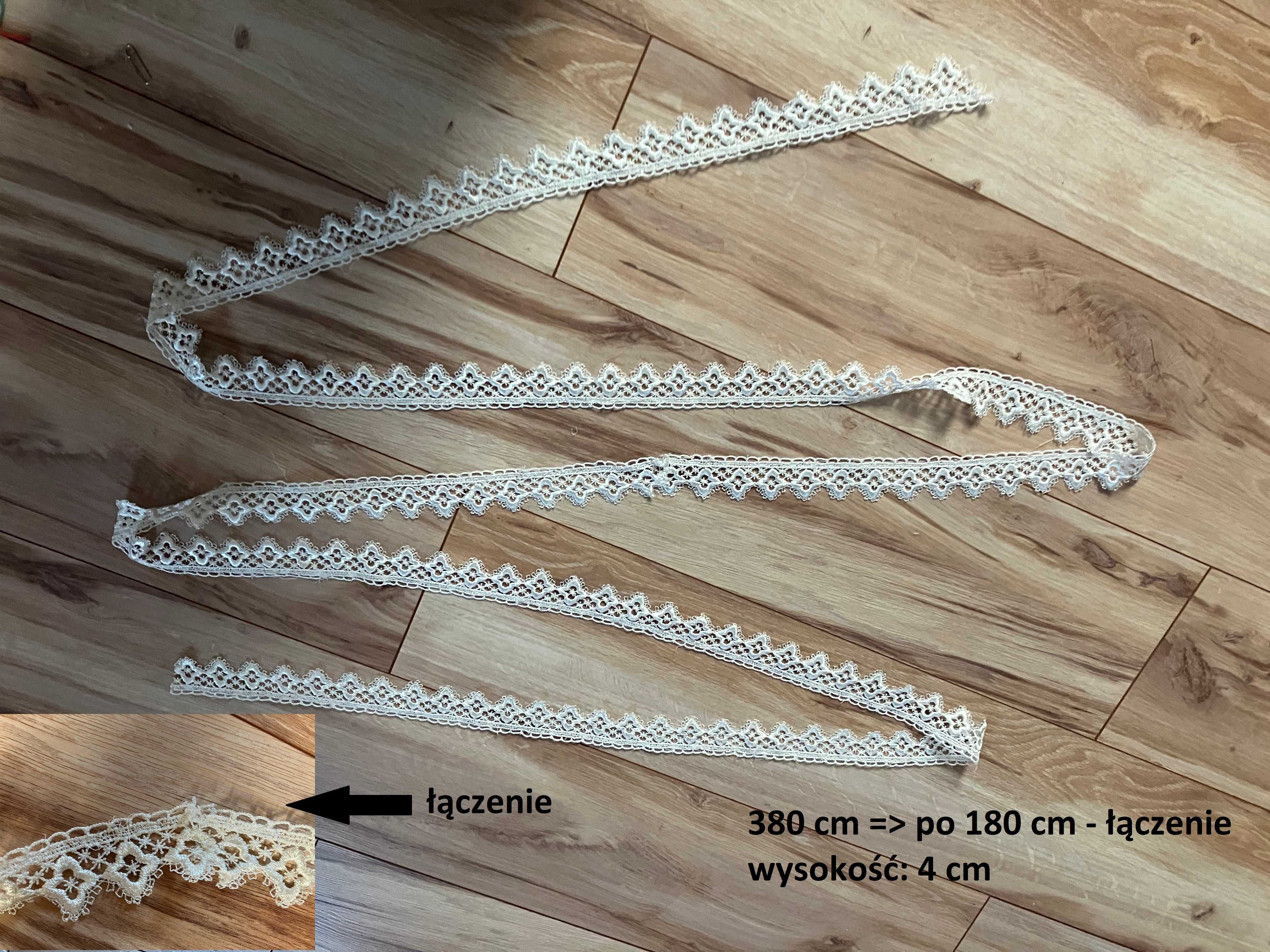Gipiury – różne wzory i wymiary, ecru i białe