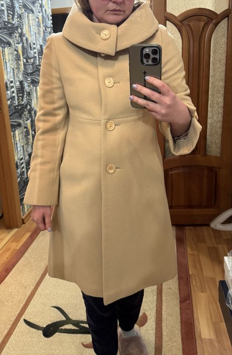 Пальто жіноче демісезонне вовна