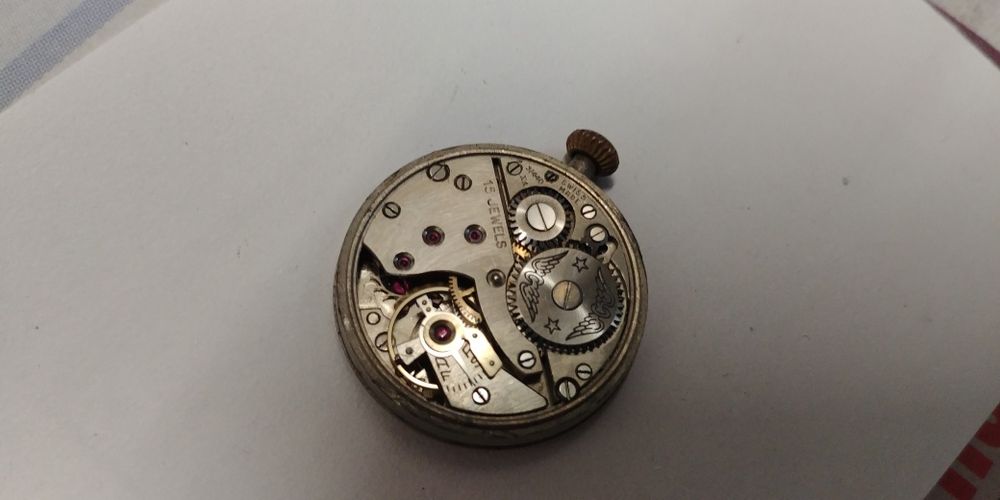 Złoty Rotary 9K Zenitn Omega Longines Oris Tissot Alpina Certina