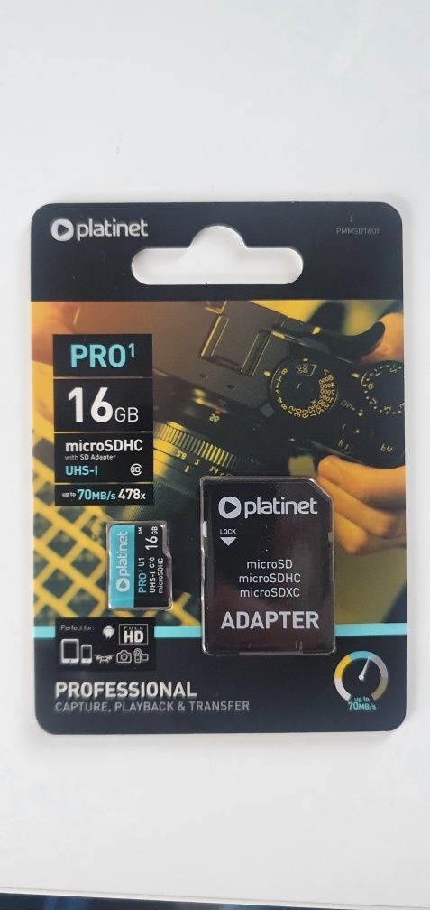 Karta 16GB PRO microsdhc