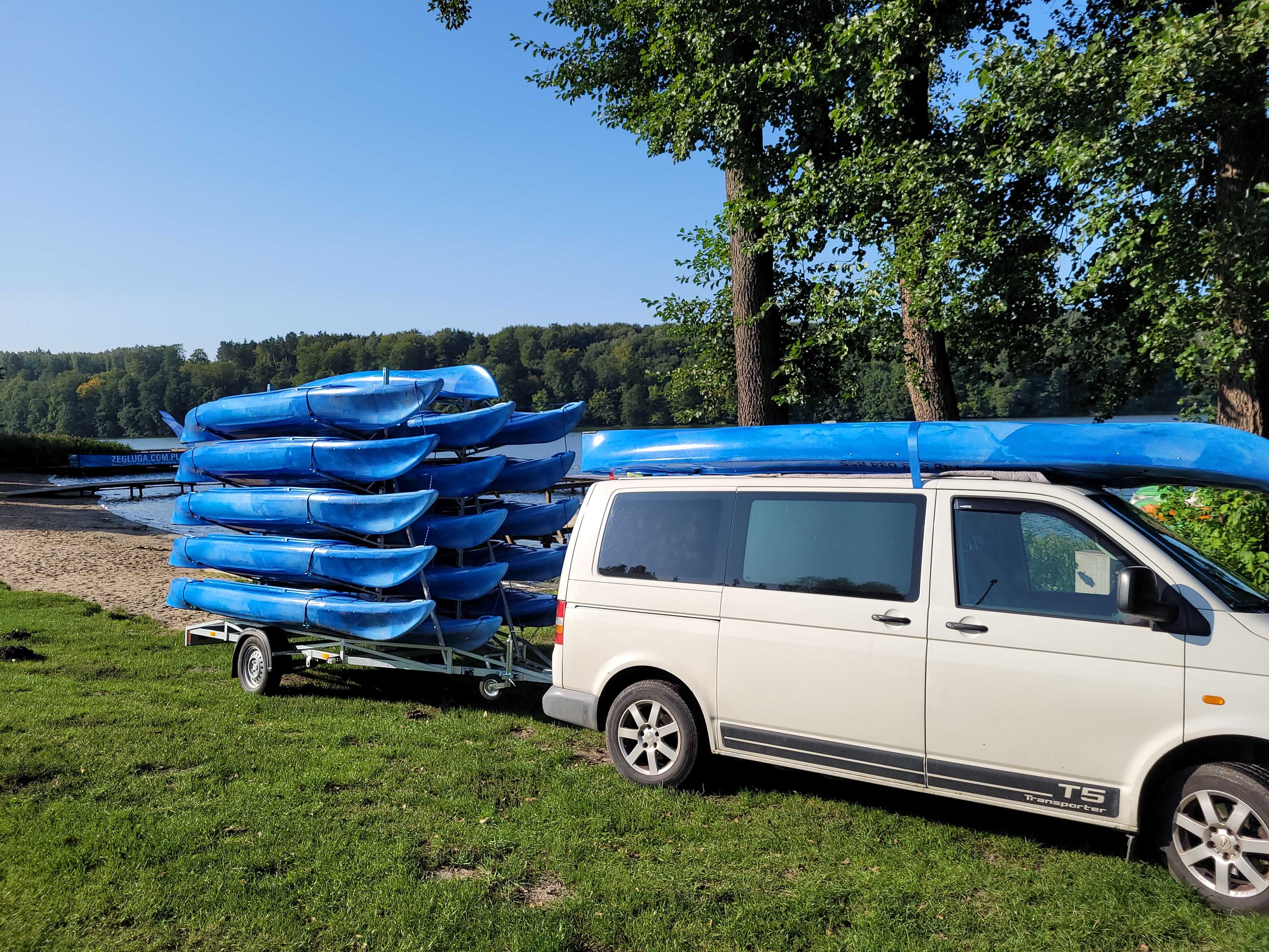 Kajak Roteko Sprinter II + Wiosła + Kamizelki