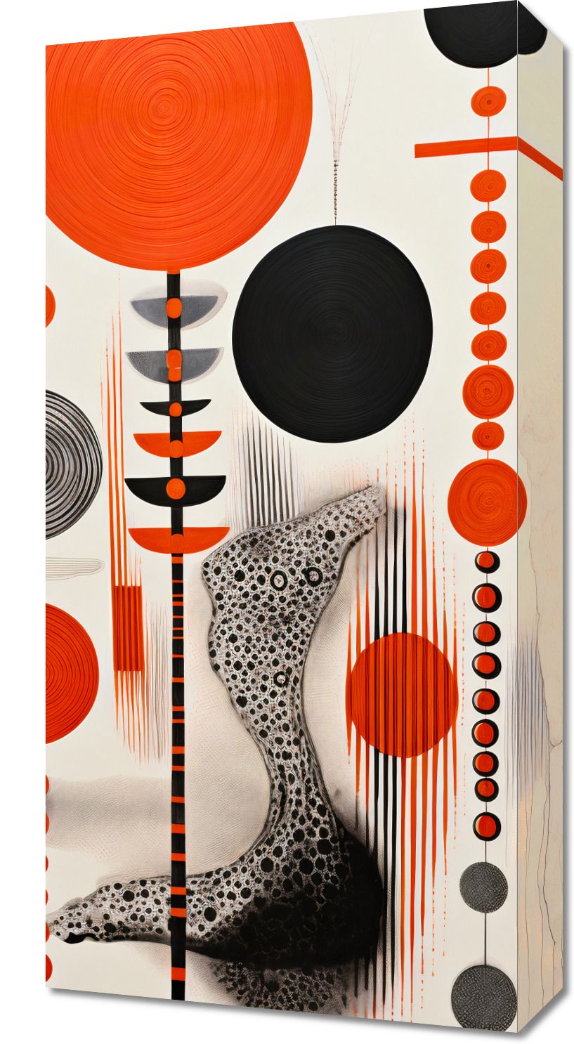 Obraz 30x60cm Kontrastowy Kosmos