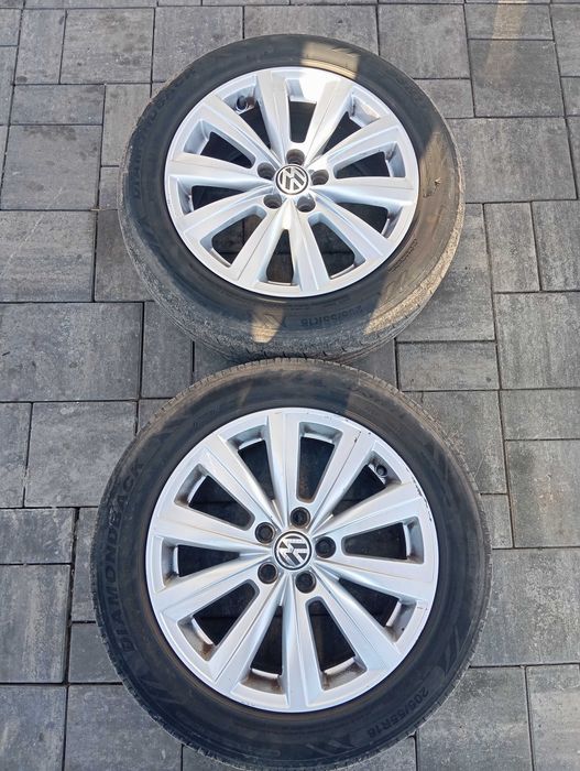 Felga aluminiowa Volkswagen OE VW POLO 6R1 6C1 7.0" x 16" 5x100 ET 46