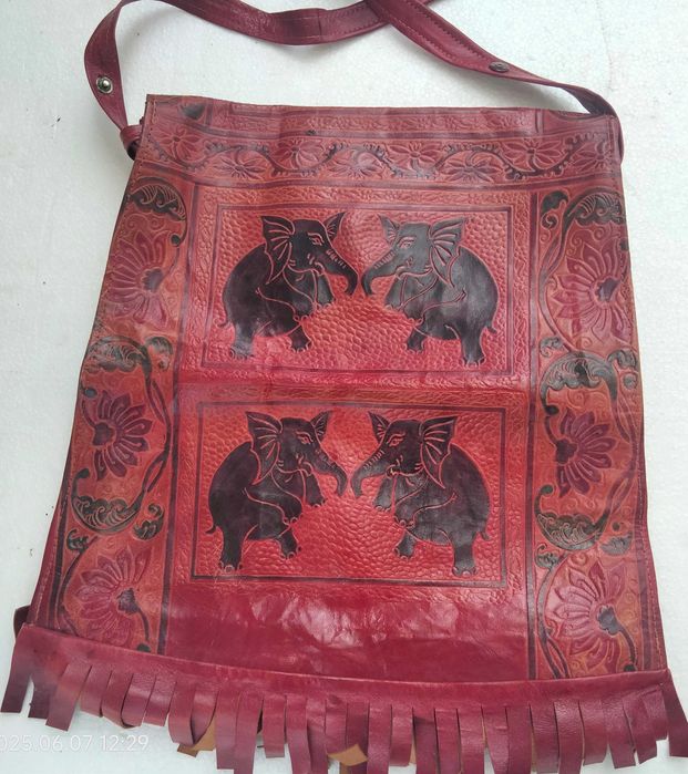 Новый сумка кожаная