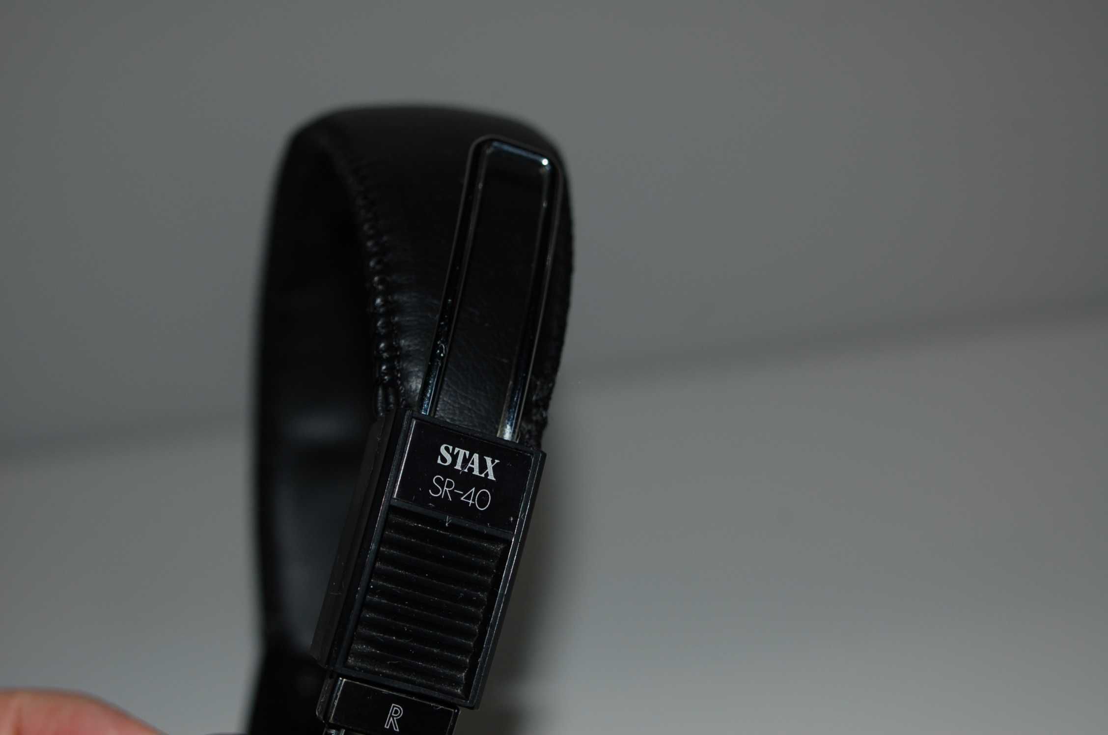 Słuchawki STAX SR-40 i adapter SRD-4