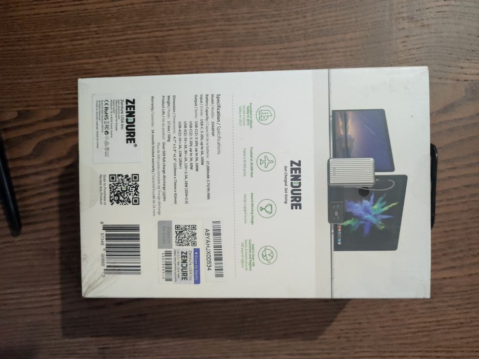 NOWY Zendure supertank powerbank usb 100w