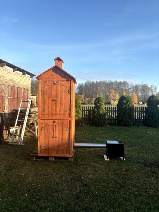 Wędzarnia z paleniskiem