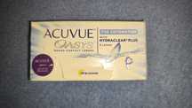 Acuvue Oasys For Astigmatism -2.0 cyl -1.25 oś 140