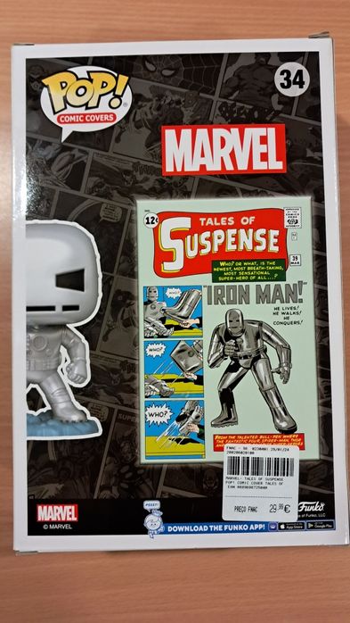 Pop comic covers -Iron Man Funko
